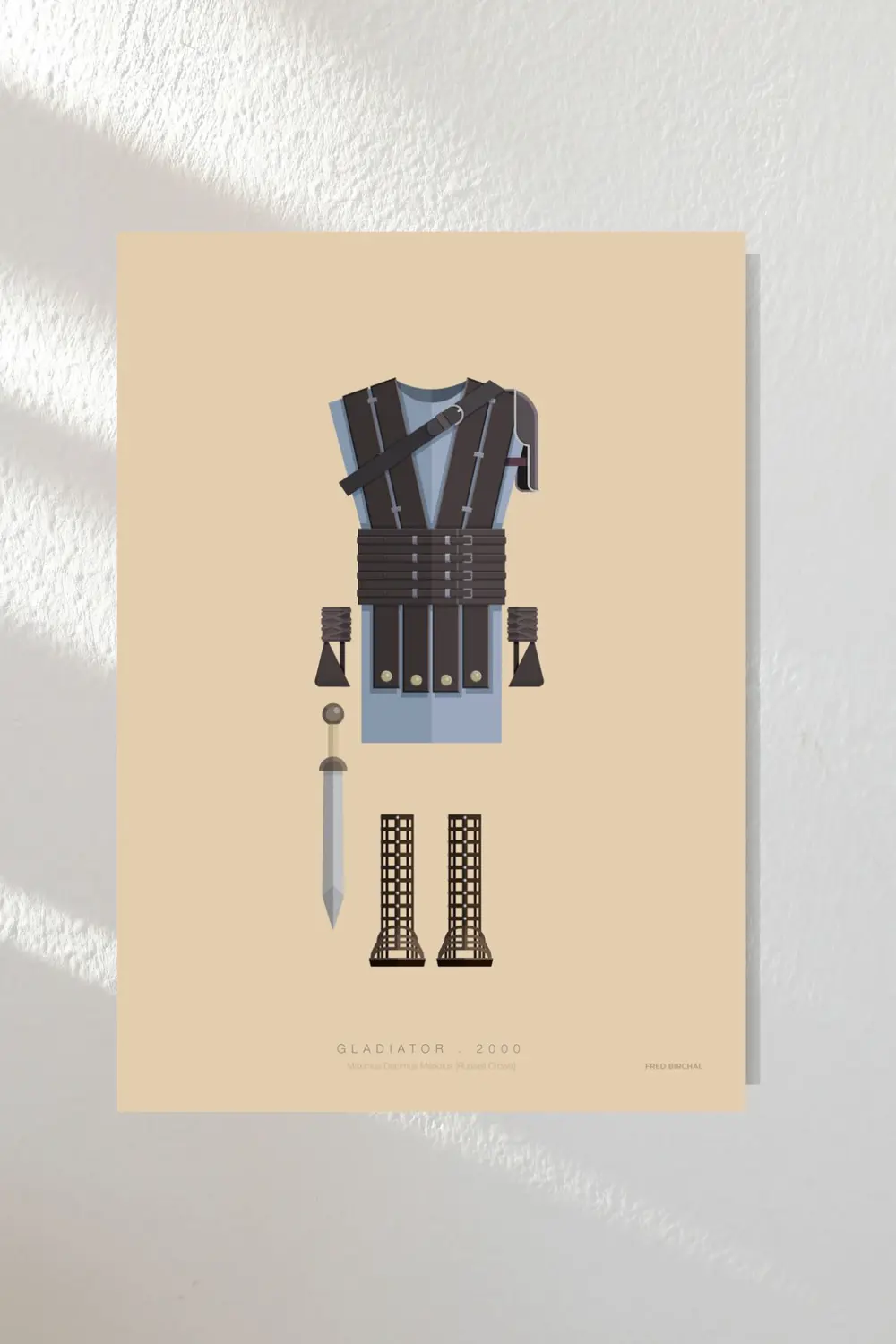 "Film Kostüm Serileri" Ahşap Poster Altılı Set 20*30 cm