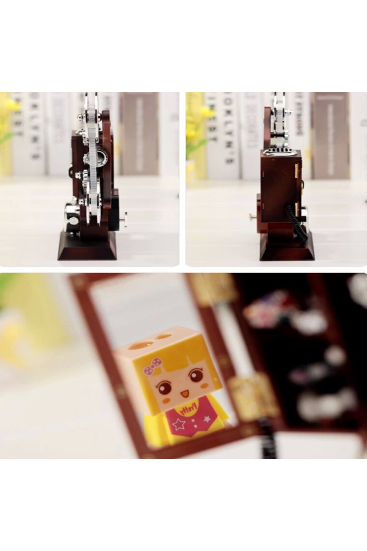 	 Yuba Avm Film Makinesi Görünümlü Müzik Kutusu