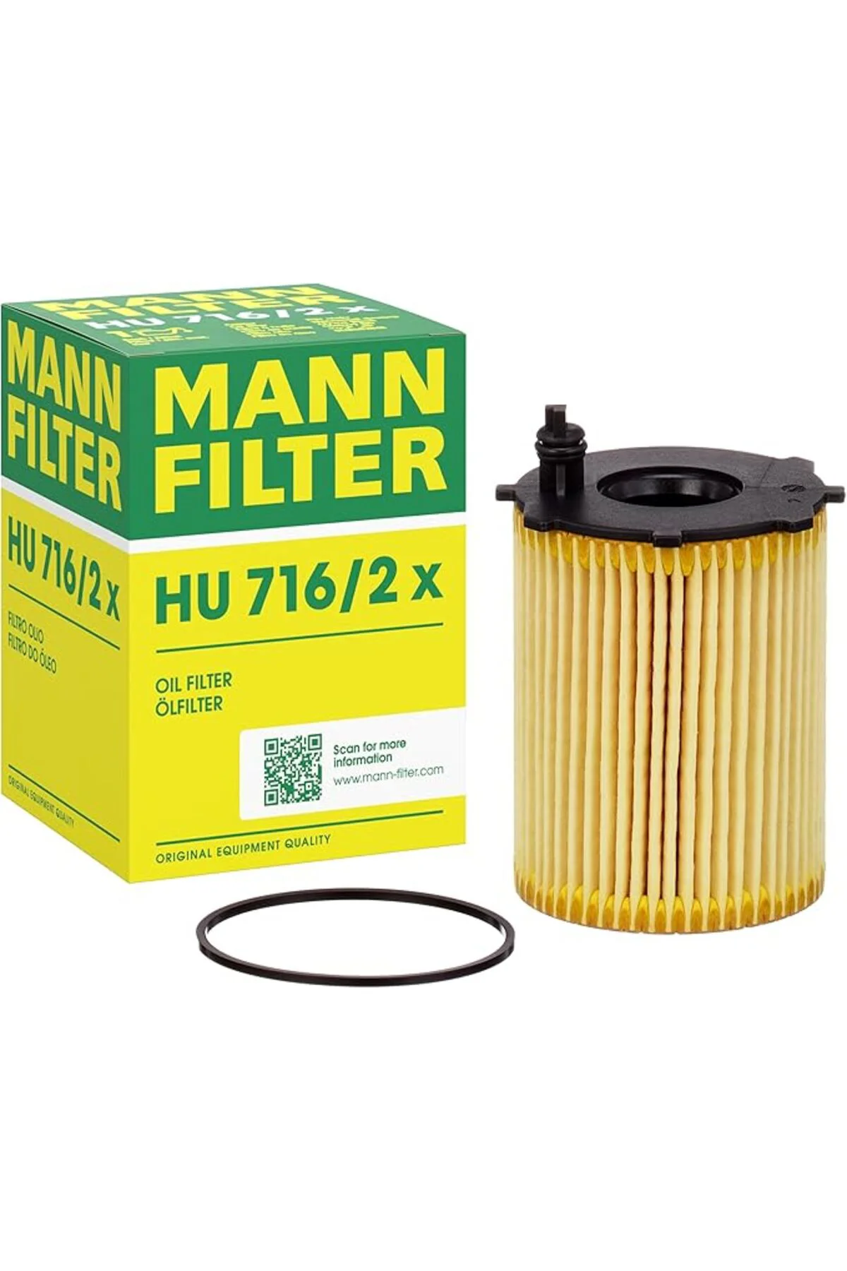 Filter HU 716/2 x Yağ Filtresi (Citroen - Peugeot)