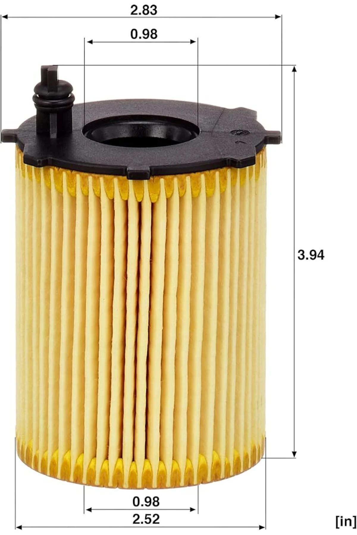 Filter HU 716/2 x Yağ Filtresi (Citroen - Peugeot)