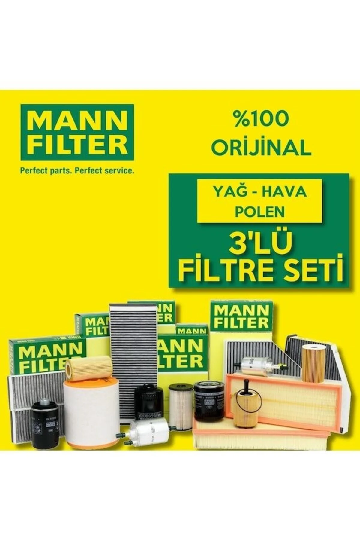 -Filter Opel Antara 2.0 Cdti Filtre Bakım Seti 2007-2012 3NP