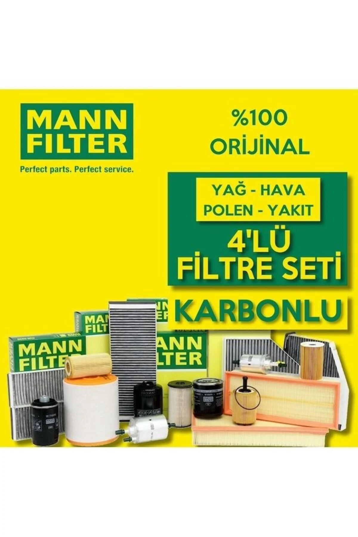 -Filter Opel Antara 2.0 Cdti Filtre Bakım Seti 2007-2012 4KP