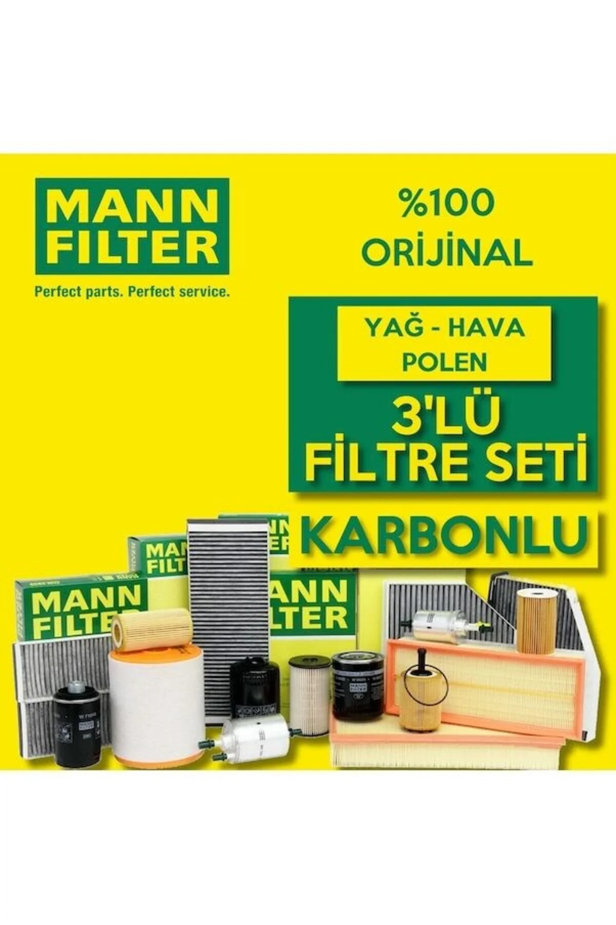 -Filter Opel Antara 2.0 Cdti Filtre Bakım Seti 2007-2012 3KP