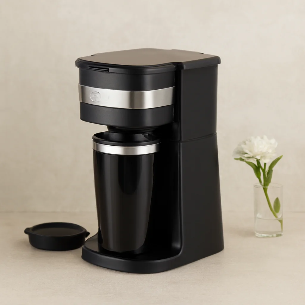 Filtre Kahve Makinesi 700W 400ml Portatif Çelik Bardak Fiyatı, Yorumları ve Özellikleri
