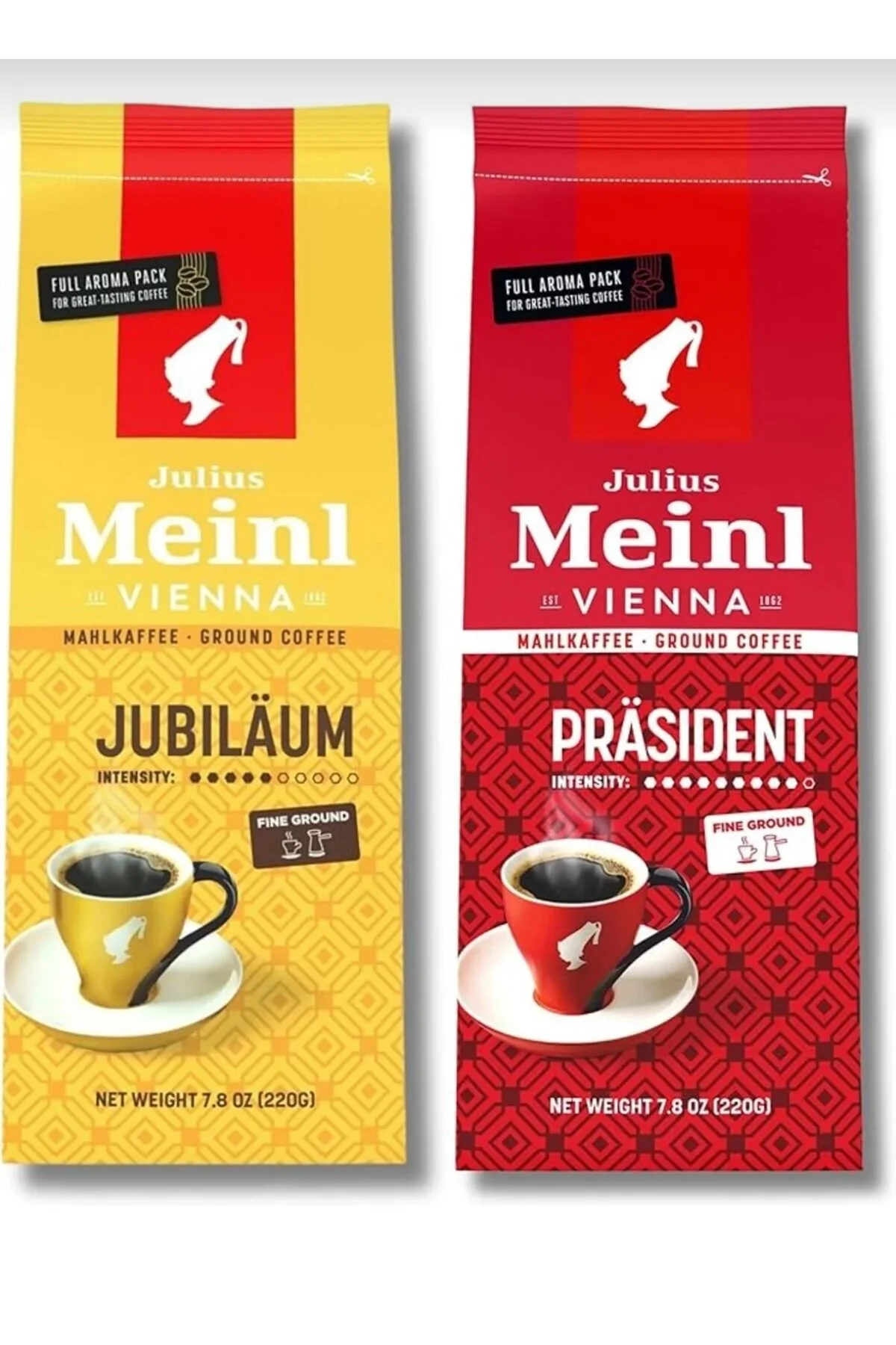 Filtre Kahve Tadım Paketi Jubilaum 220 Gr. + President 220 Gr. (440 gr) Filtre Kahve Tadım Paketi Jubilaum 220 Gr. + President 220 Gr. (440 gr)