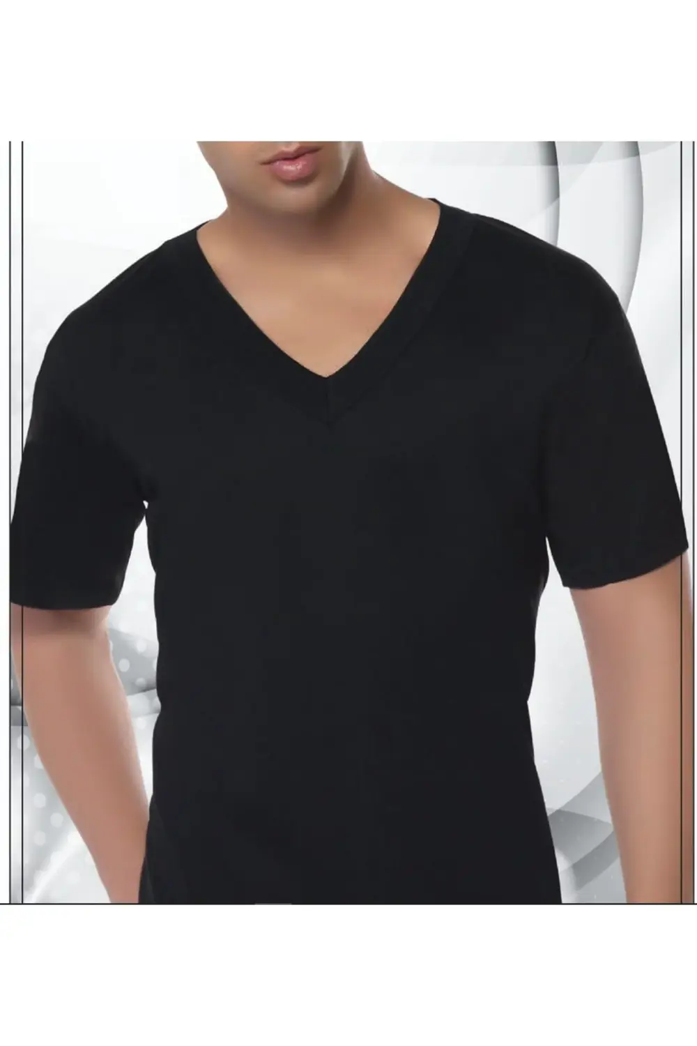 Fily Iç Giyim Ribana V Yaka Yarım Kol Fanila 6 Adet