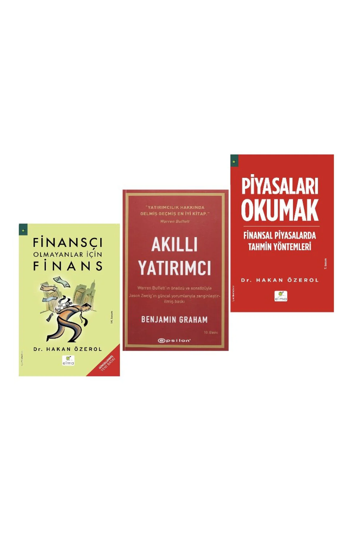 FINANSCI OLMAYANLAR ICIN FINANS+AKILLI YATIRIMCI+PIYASALARI OKUMAK=3 SET Fiyatı, Yorumları ve Özellikleri