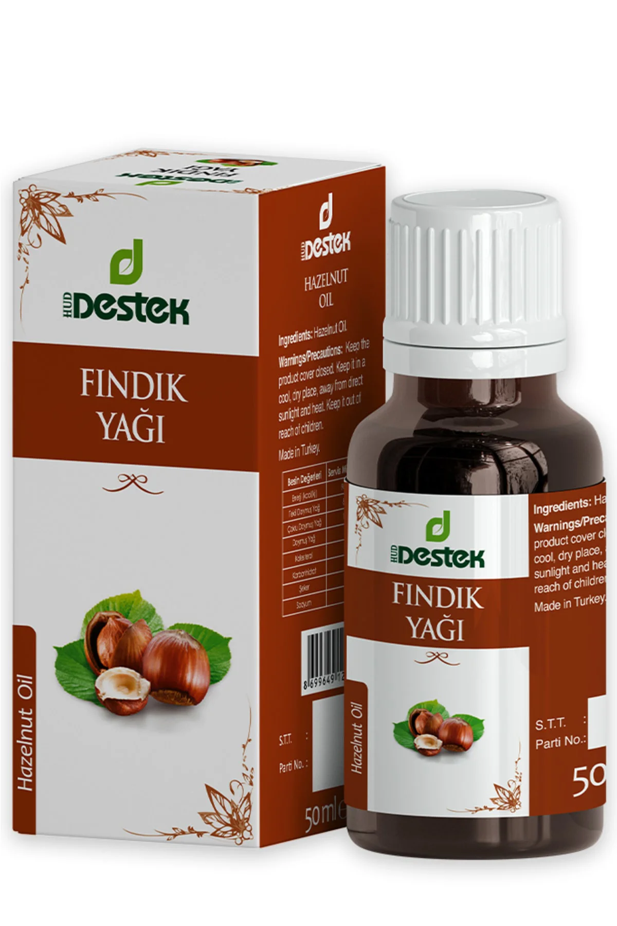 Fındık Yağı 50 ml