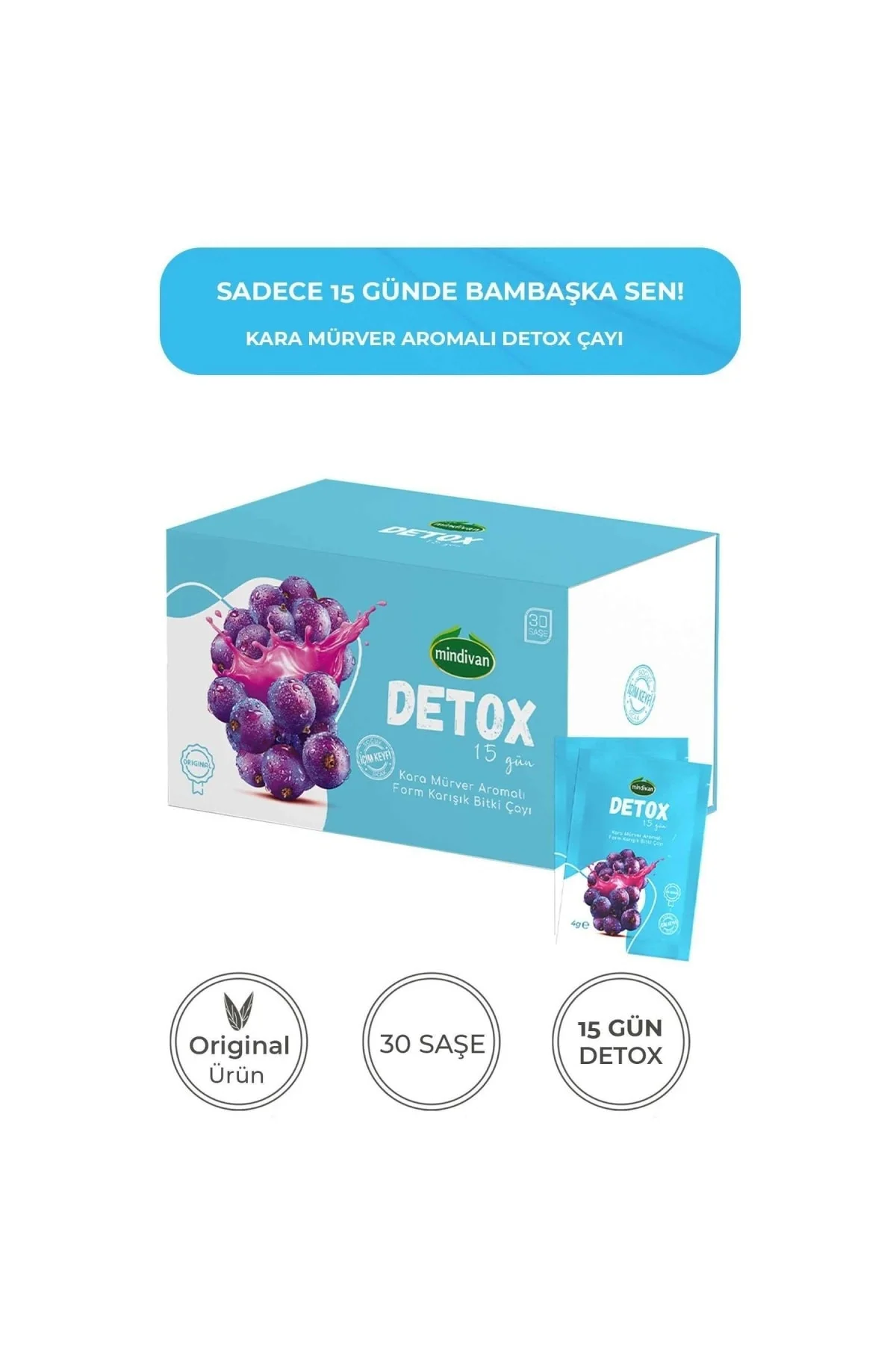 Findit Detoks Çayı Soğuk Ve Sıcak Içim Keyfi Detox 15 Gün