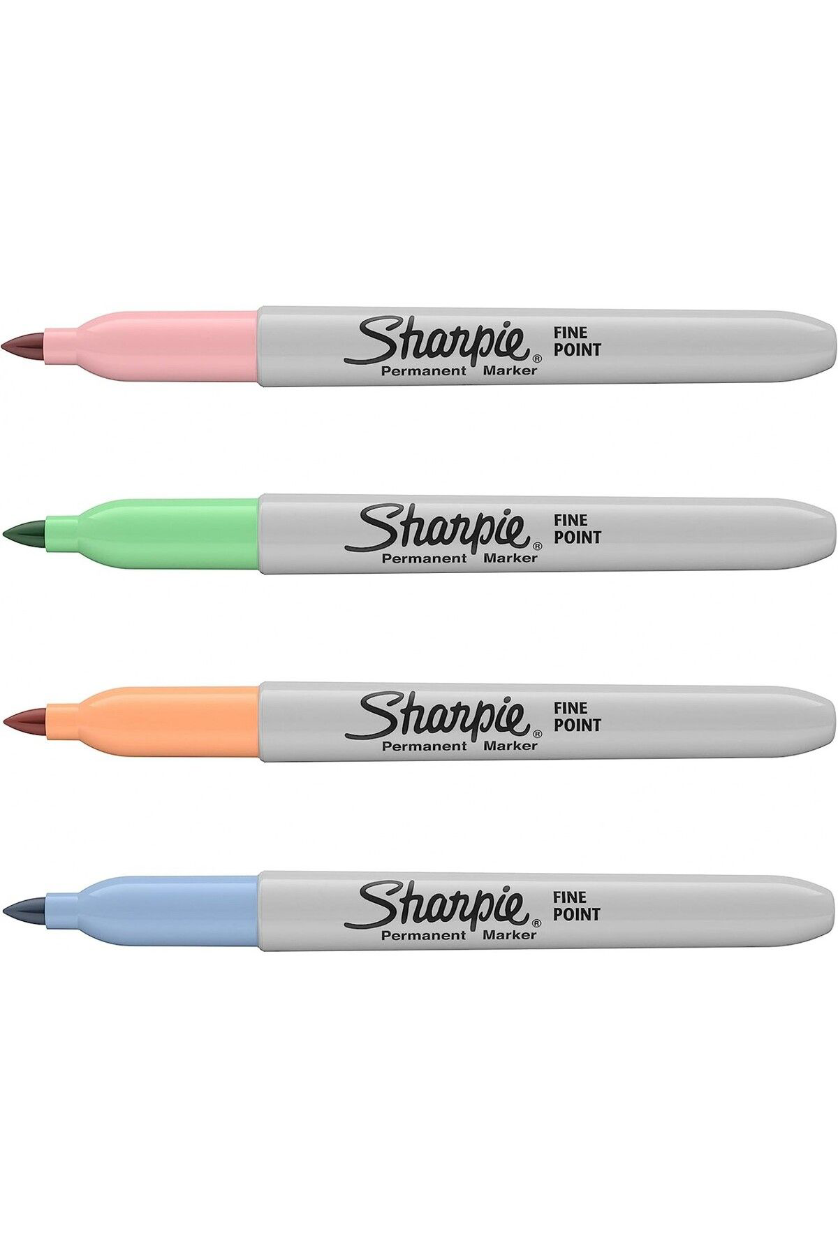 Sharpie Fine 4'Lü Yuvarlak Uç Permanent Markör Pastel Renkler Set / 20654