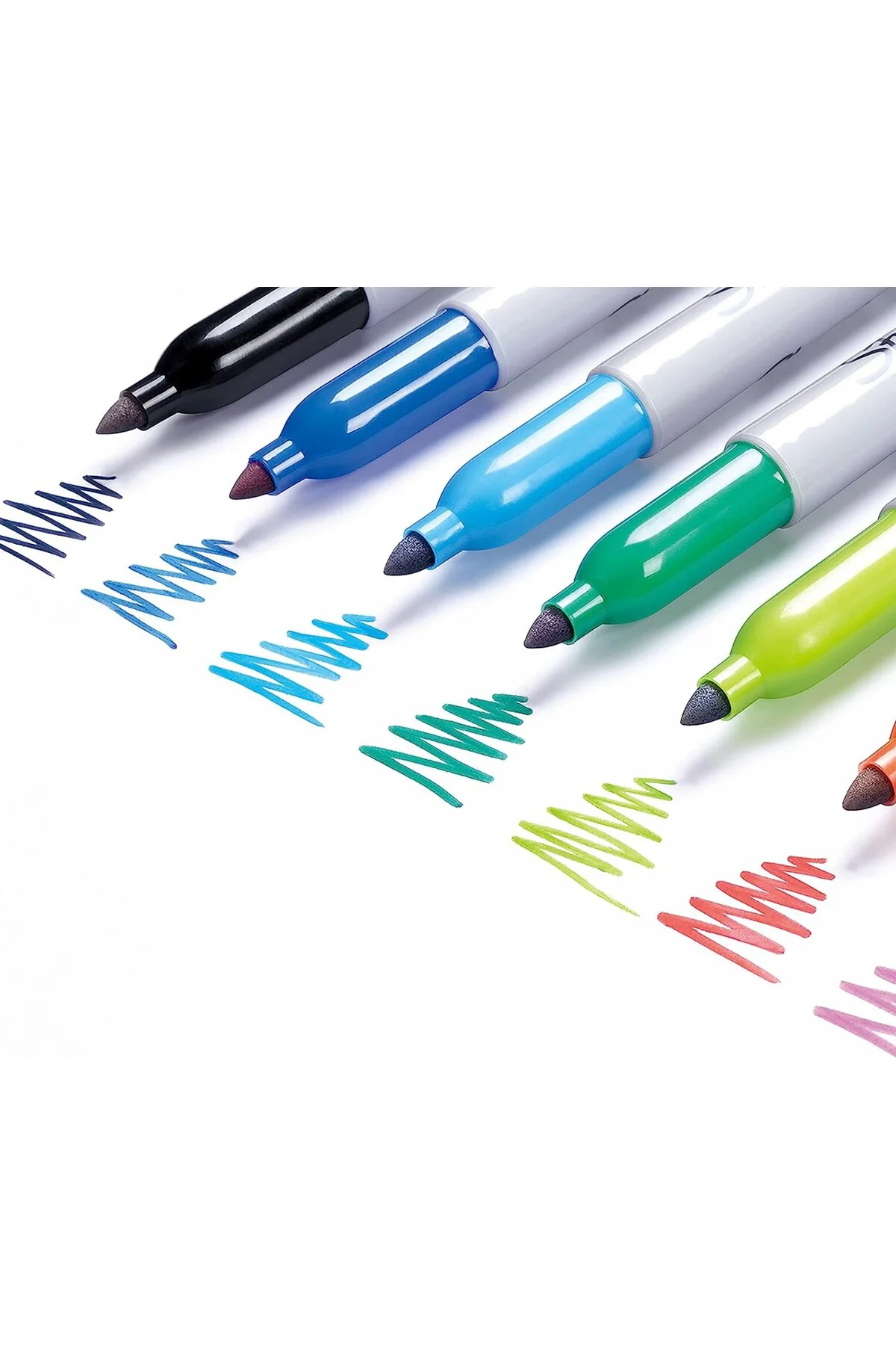 Fine 4'lü Yuvarlak Uç Permanent Markör Pastel Renkler Set / 20654