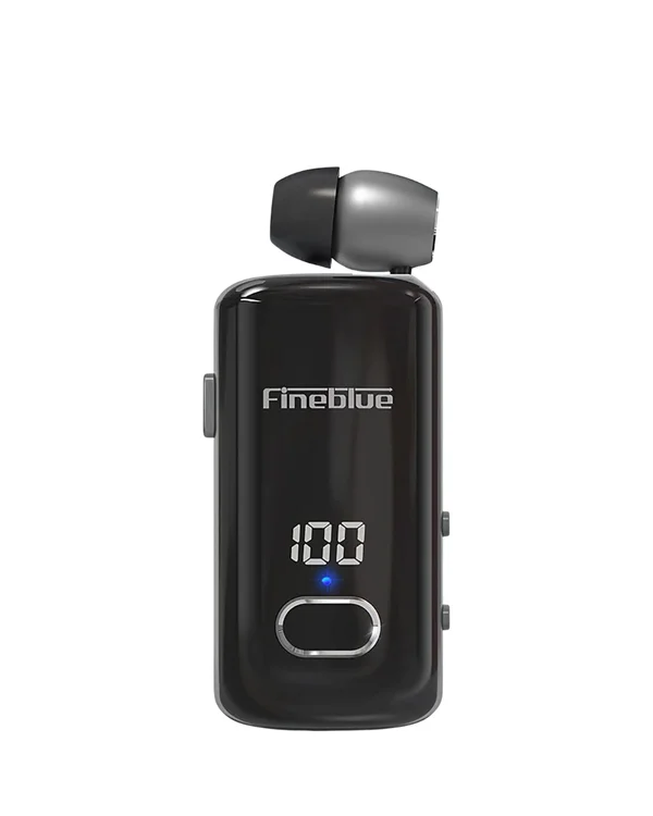Fineblue F580 Bluetooth Kulaklık – Klipsli, Dijital Göstergeli, S