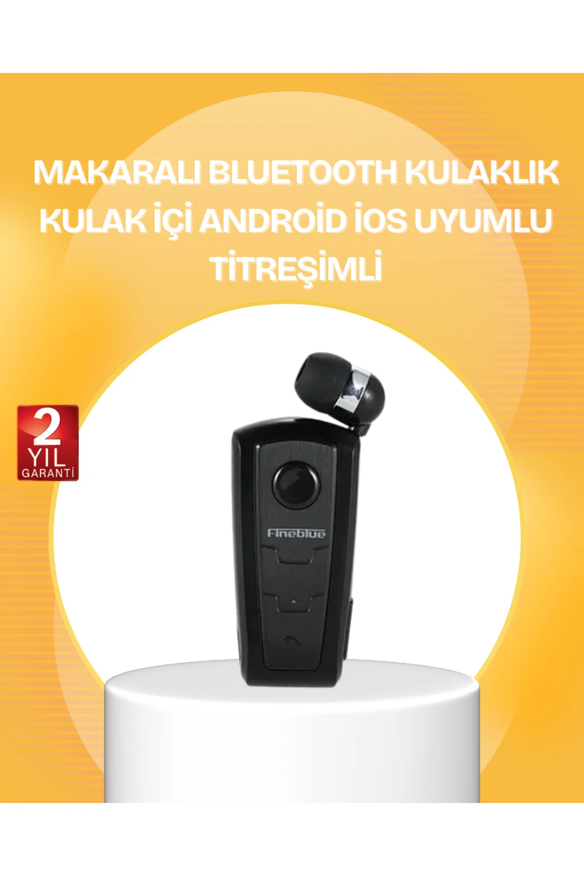Fineblue F910 Bluetooth Kulaklık Gürültü Azaltma Titreşimli Tasar