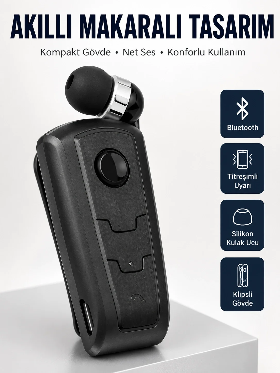 Fineblue F910 Kablosuz Kulaklık Çift Telefon Eşleşme Özelliği Yeni Nesil