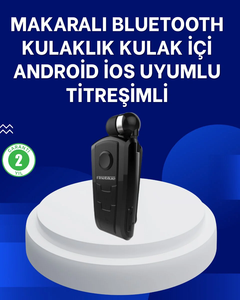 Fineblue F910 Kablosuz Kulaklık - Çift Telefon Eşleşme ve Gürültü Azaltma