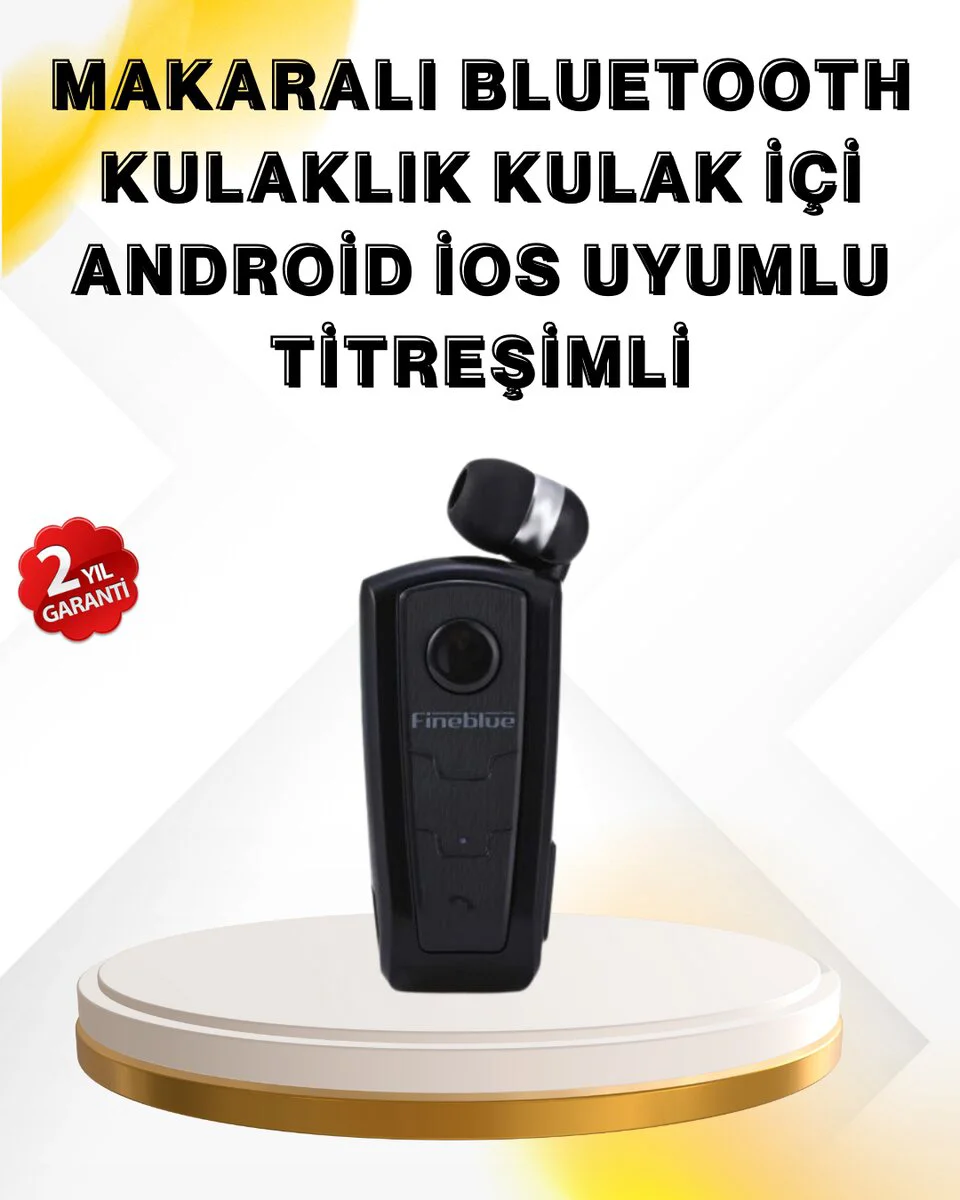 Fineblue F910 Klipsli Bluetooth Kulaklık - Gürültü Önleyici ve Performans Odaklı