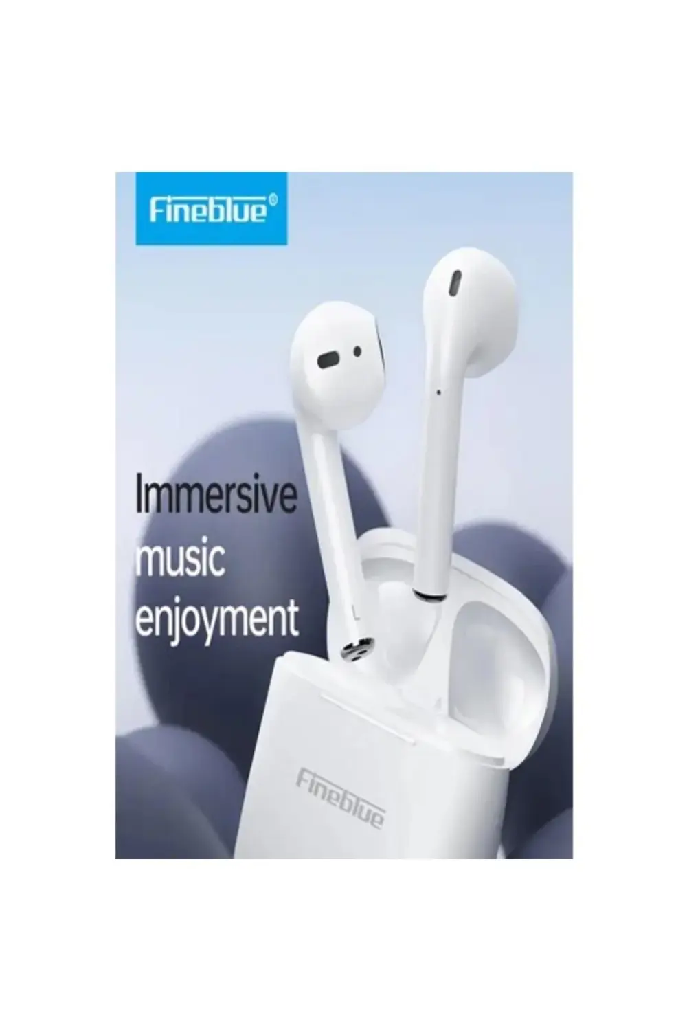Torima Fineblue Fm1pro Beyaz Bluetooth Kulaklık Vrs. 5.,