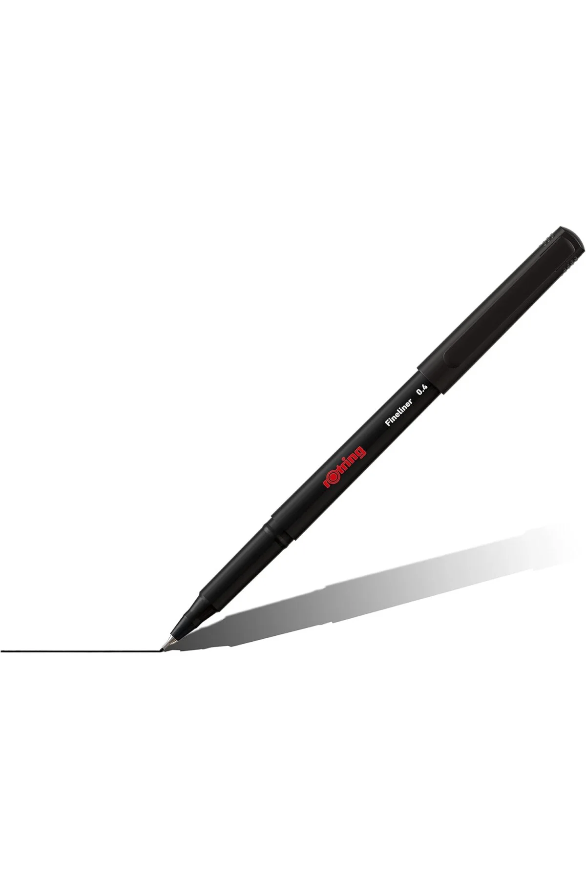 Fineliner, İnce Keçe Uçlu Kalem 0.4 mm, 10'lu Paket, Karışık Renk