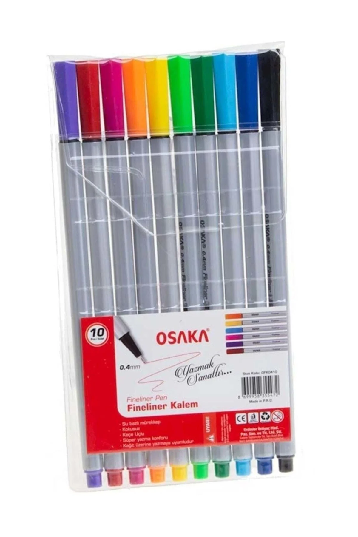 Fineliner Kalem Seti 10 Adet