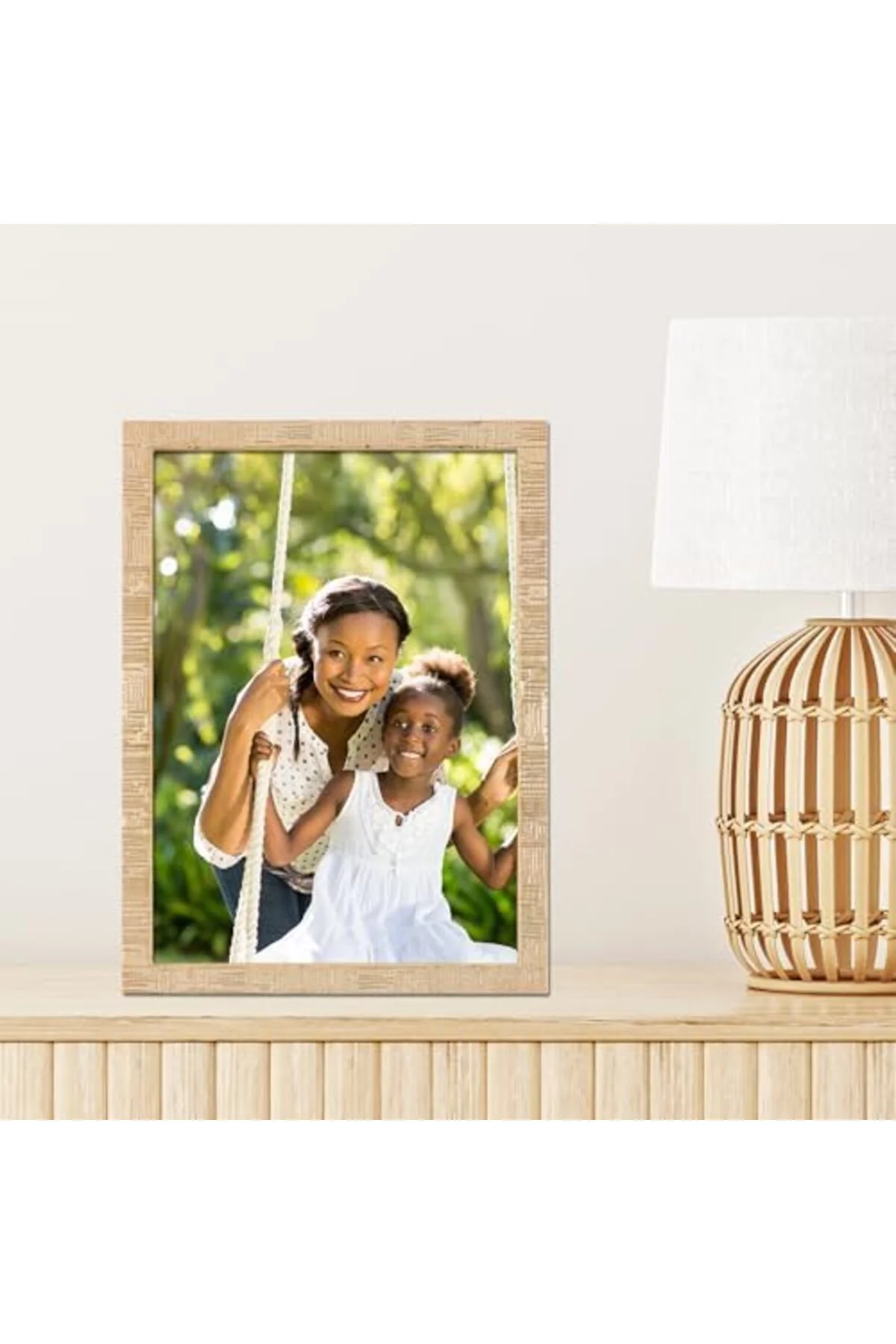 FineSell Frames Metal Desenli, 12,7 x 17,8 cm, Altın Rengi Resim 