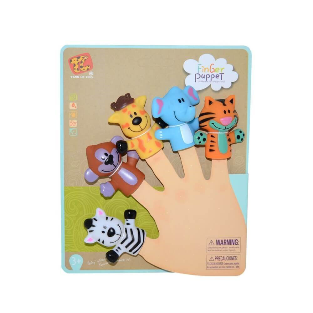 Finger Puppet Hayvan Figürlü Parmak Kuklası Finger Puppet Hayvan Figürlü Parmak Kuklası