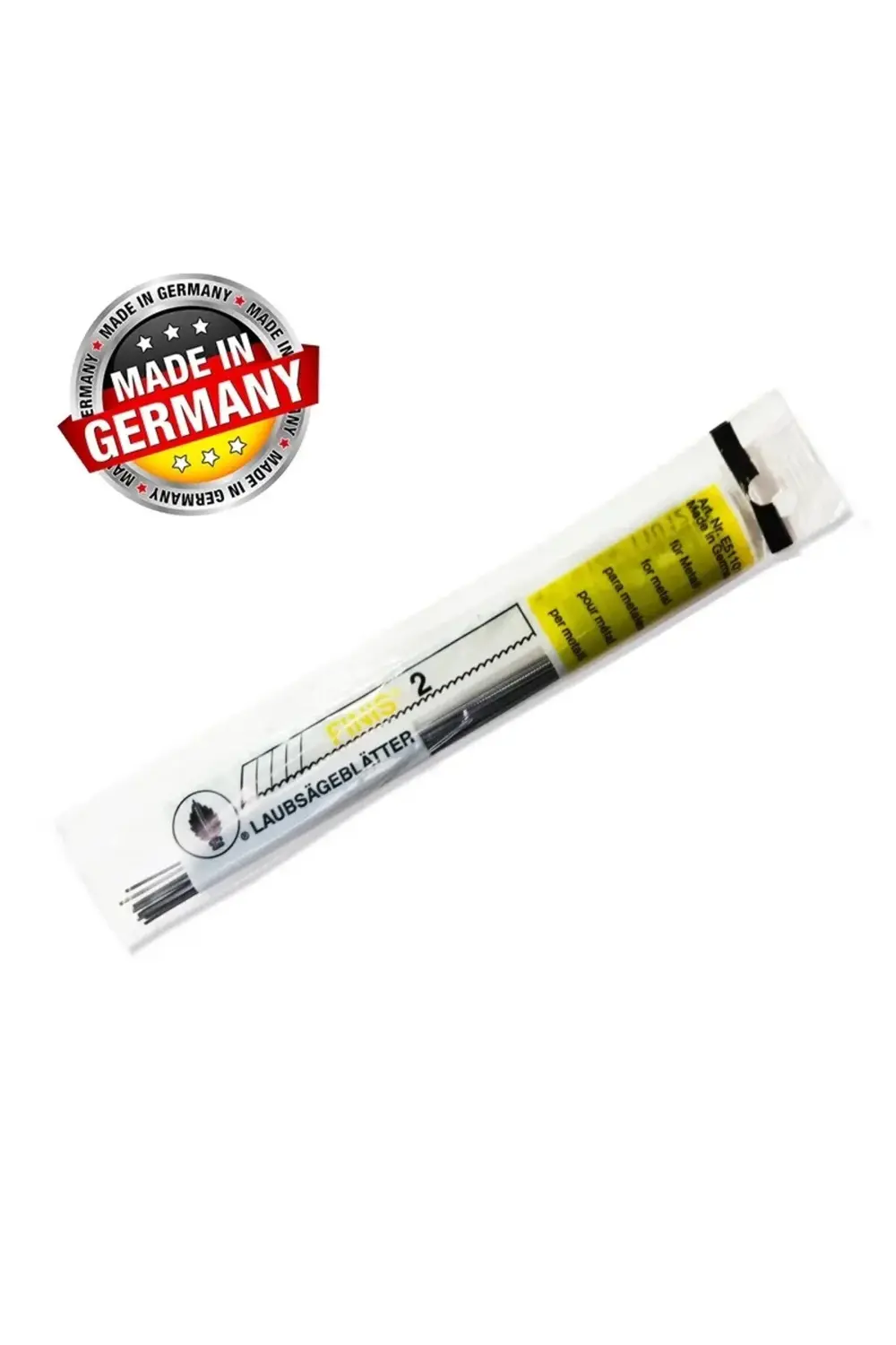 Finis Düz Hassas Metal Kıl Testere Ağzı No:4 - 144 Adet