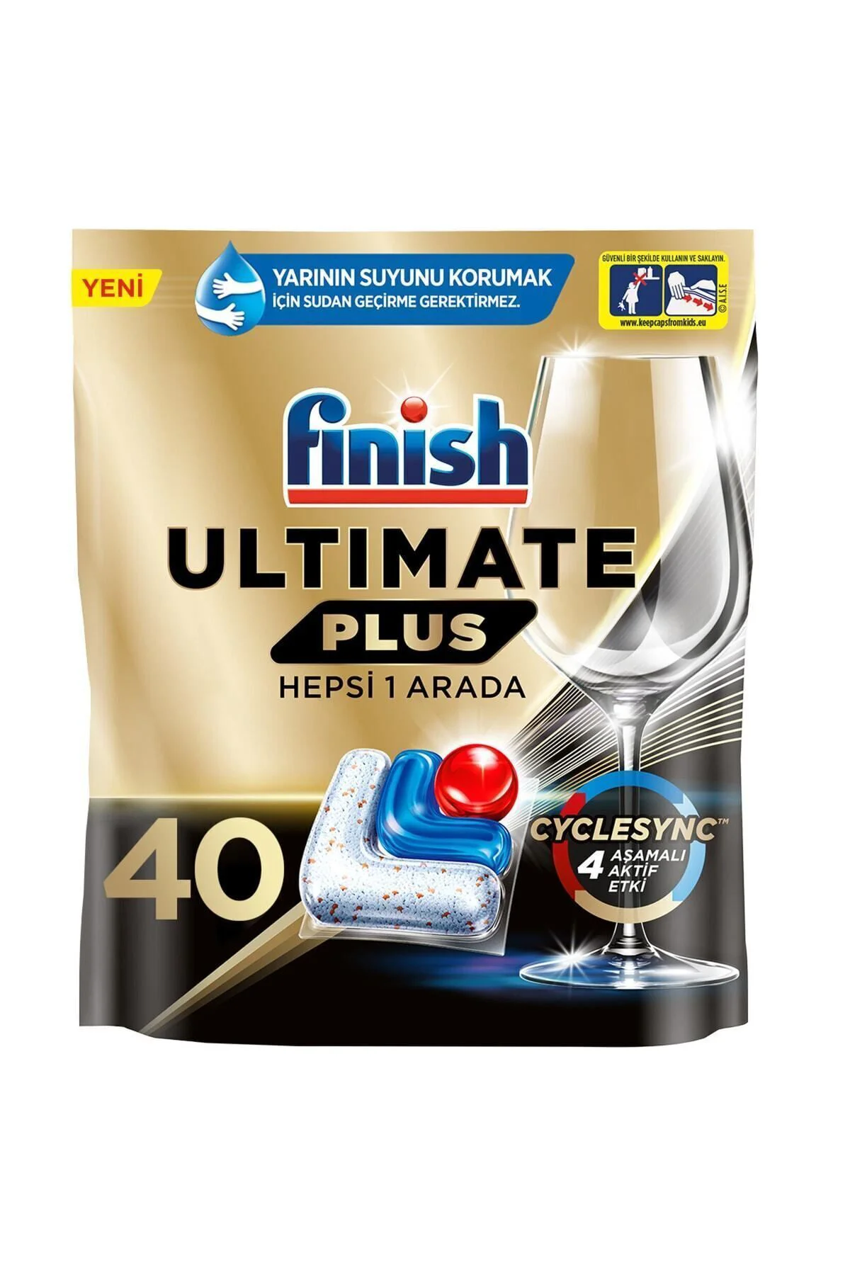 fınıshUltimate Plus Hepsi Bir Arada Bulaşık Makinesi Deterjanı Ka