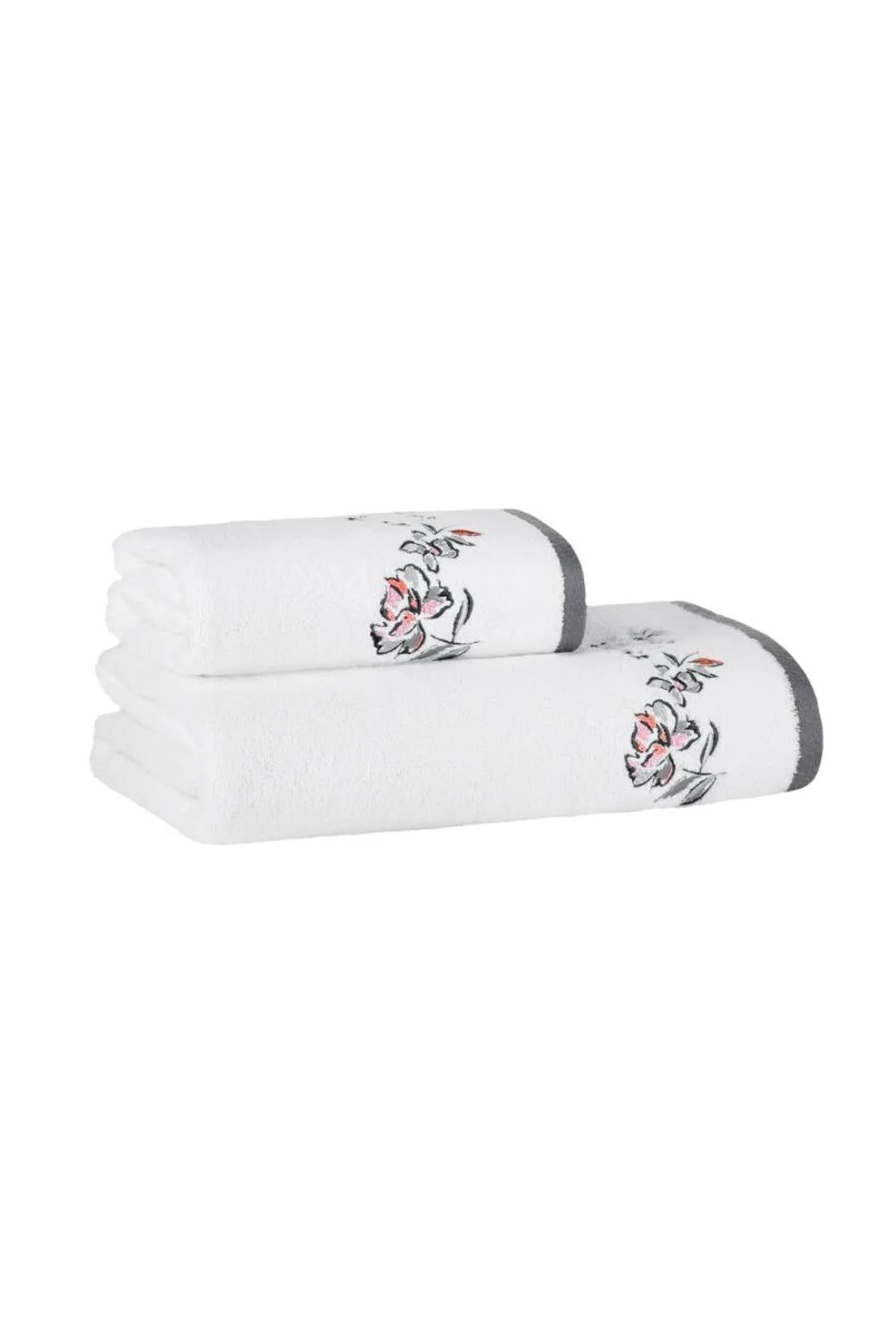 Fiora 80x150 Cm Gri Banyo Havlusu Fiora 80x150 Cm Gri Banyo Havlusu