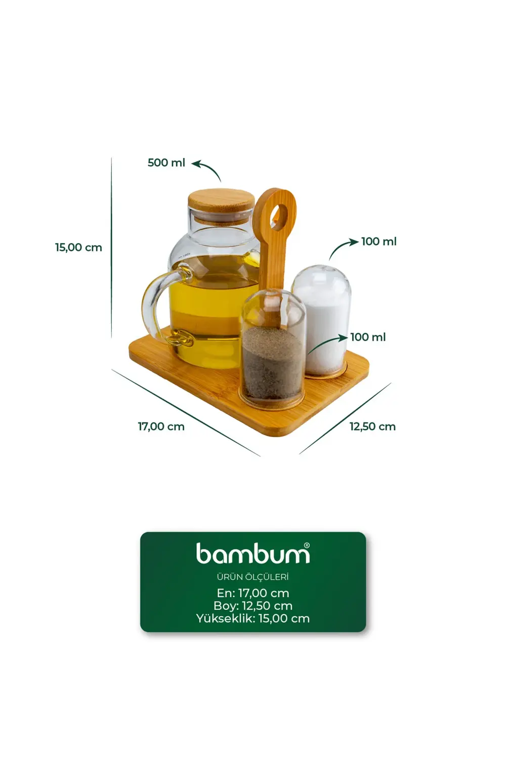 Fiora Yağlık Sirkelik Tuzluk & Biberlik