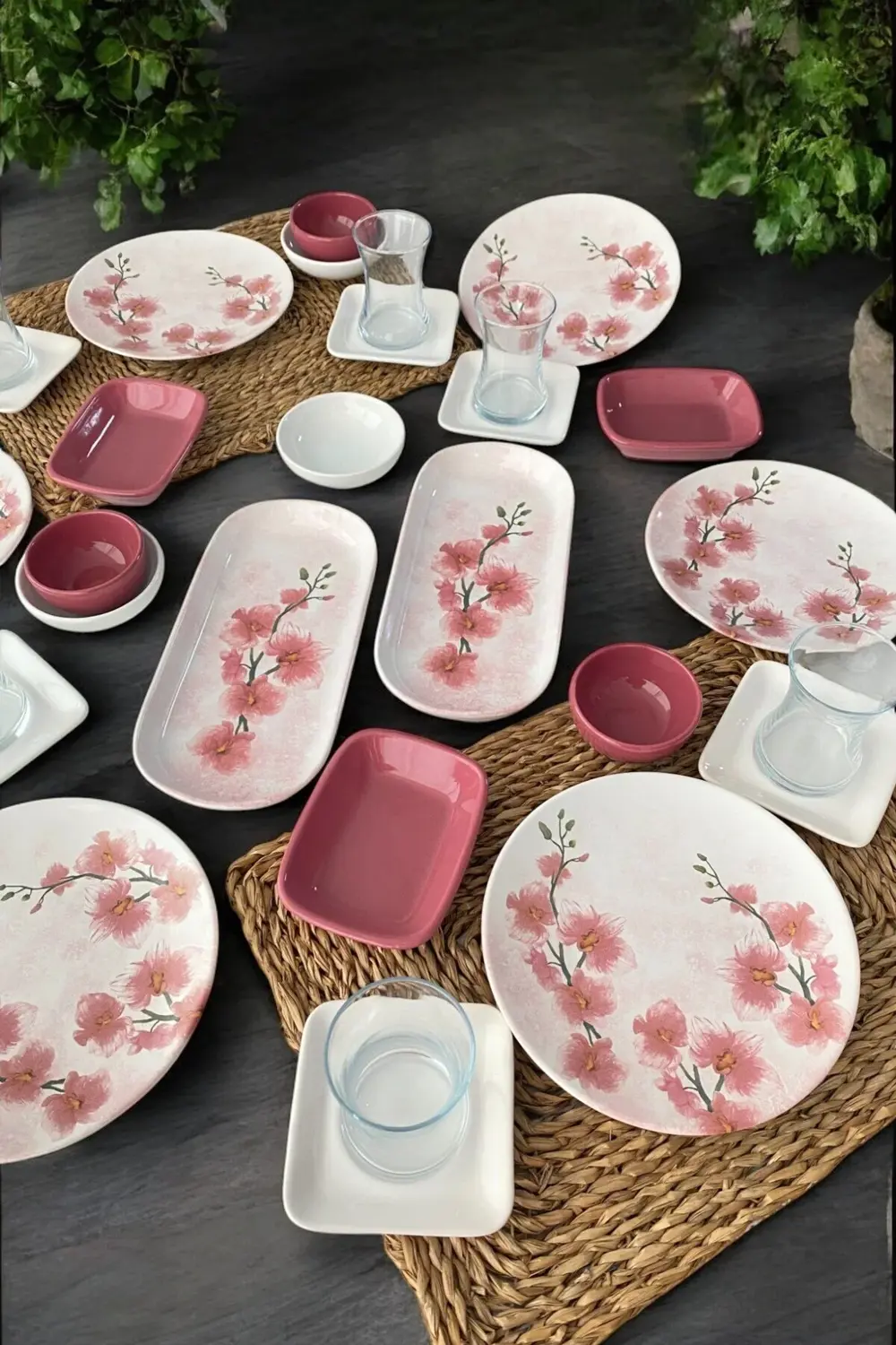 Keramika Fiore 29 Parça 6 Kişilik Kahvaltı Takımı