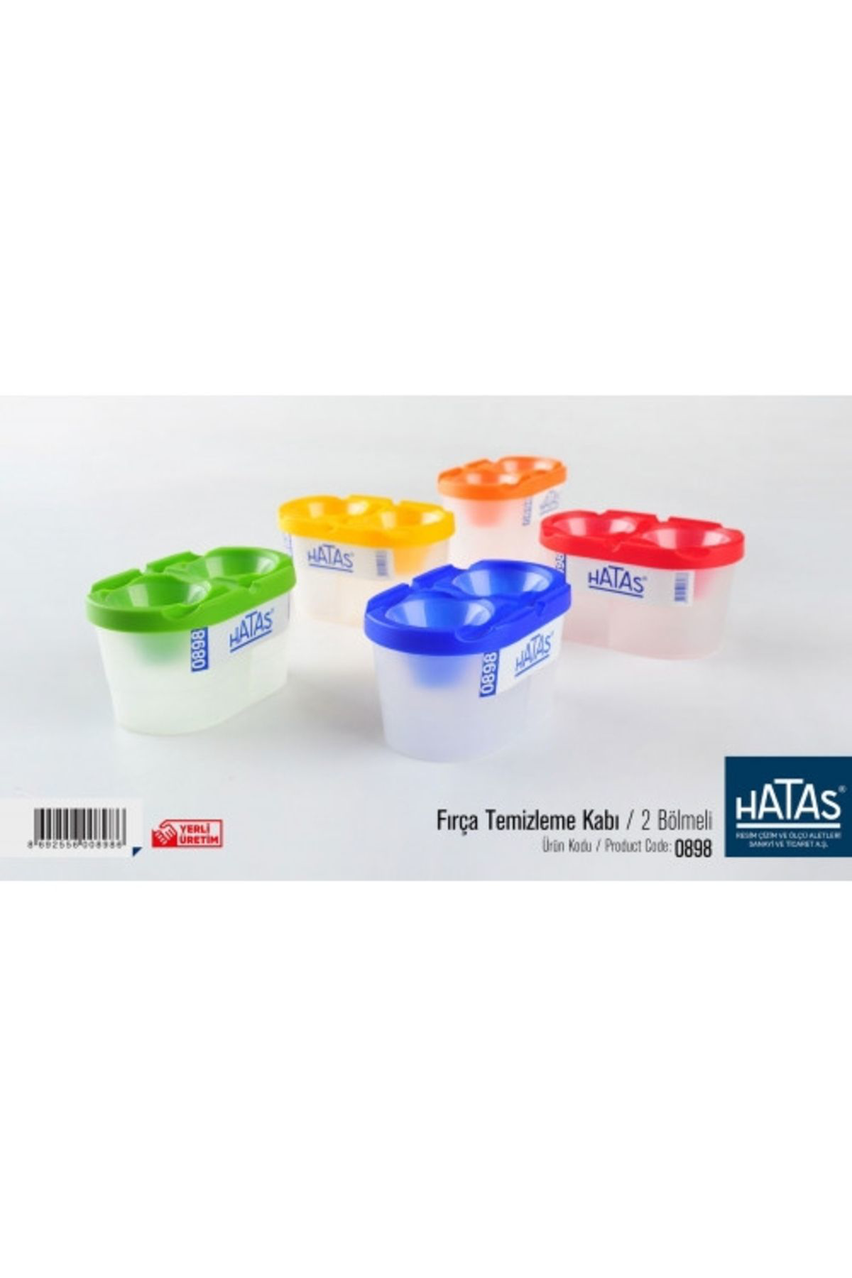 Hatas Firça Temizleme Kabi 2 Bölm.Pratik