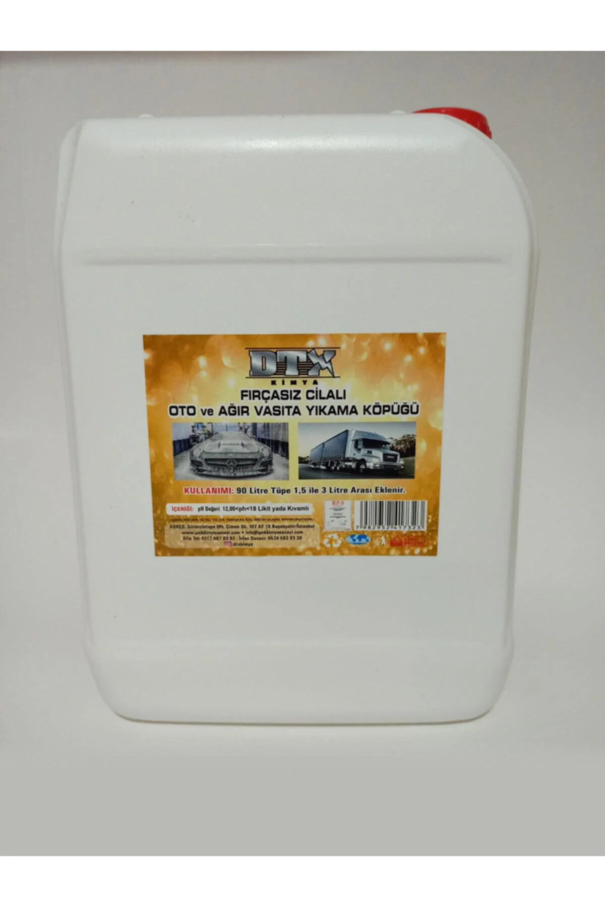 Fırçasız Cilalı Oto Şampuanı 25 Litre