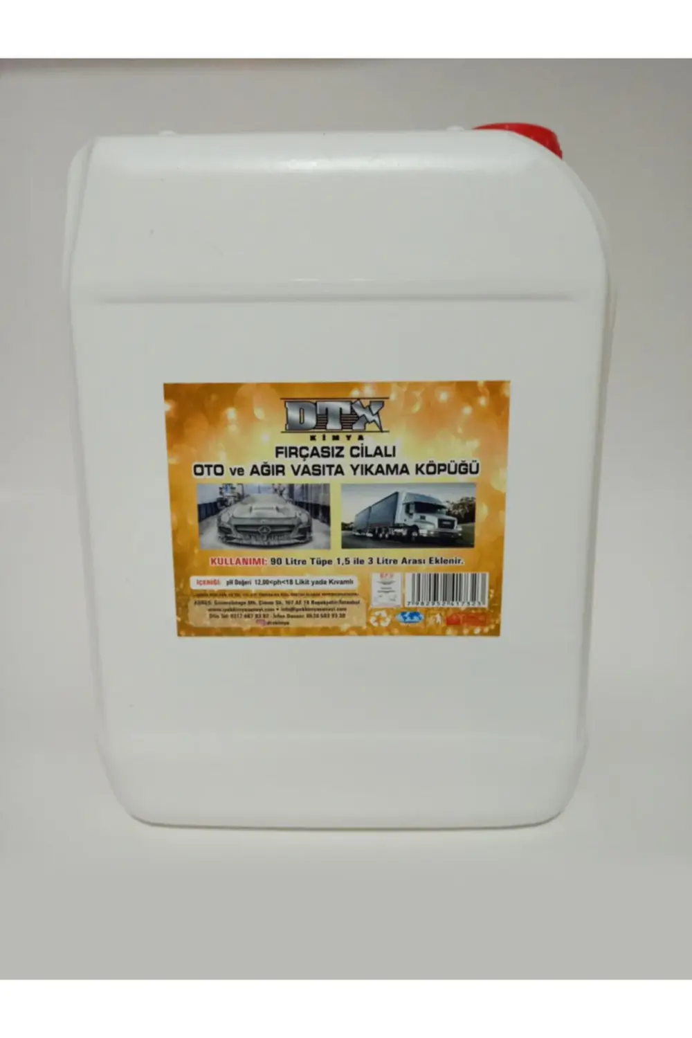 Fırçasız Cilalı Oto Şampuanı 25 Litre