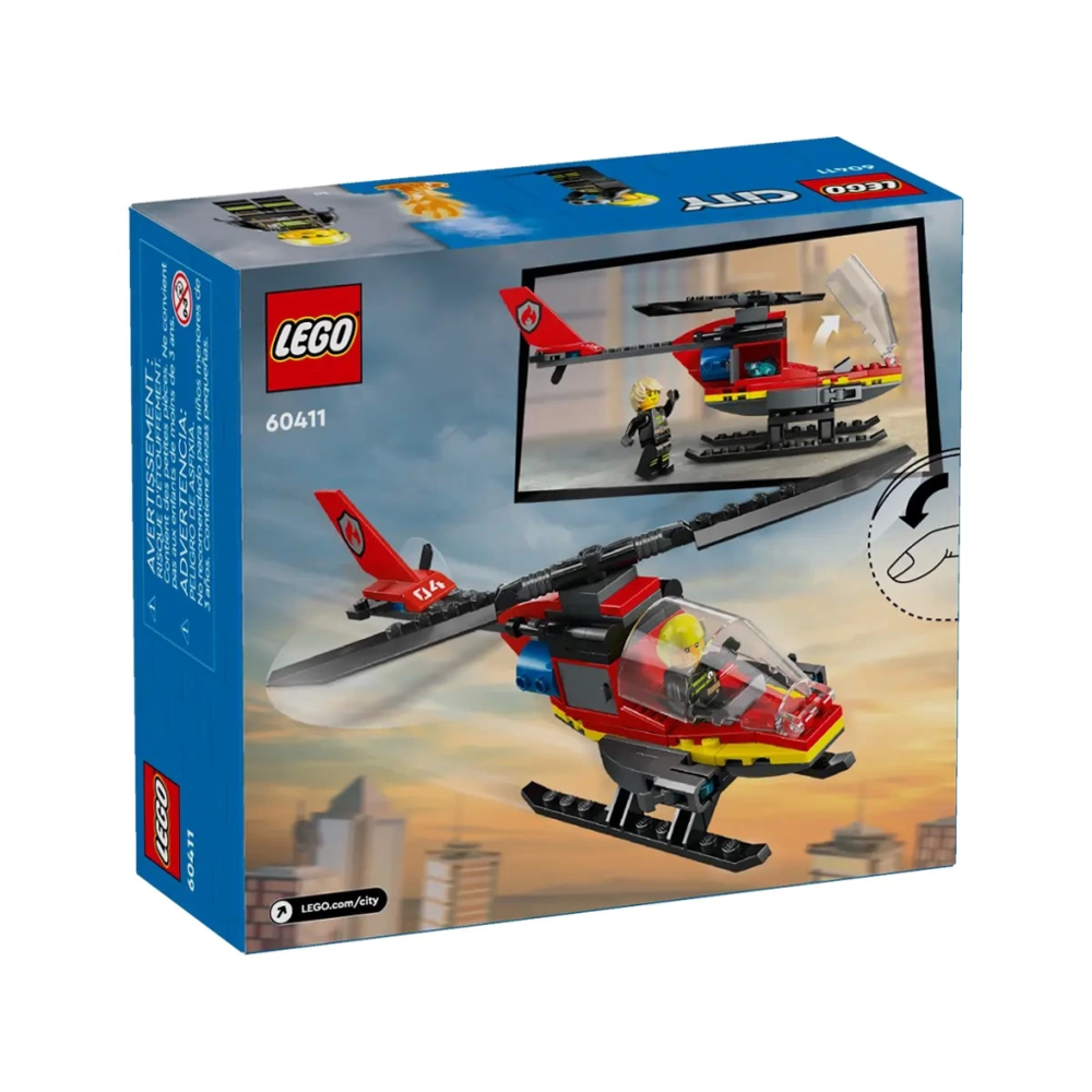 Fire Rescue Helicopter 60411 Fire Rescue Helicopter 60411