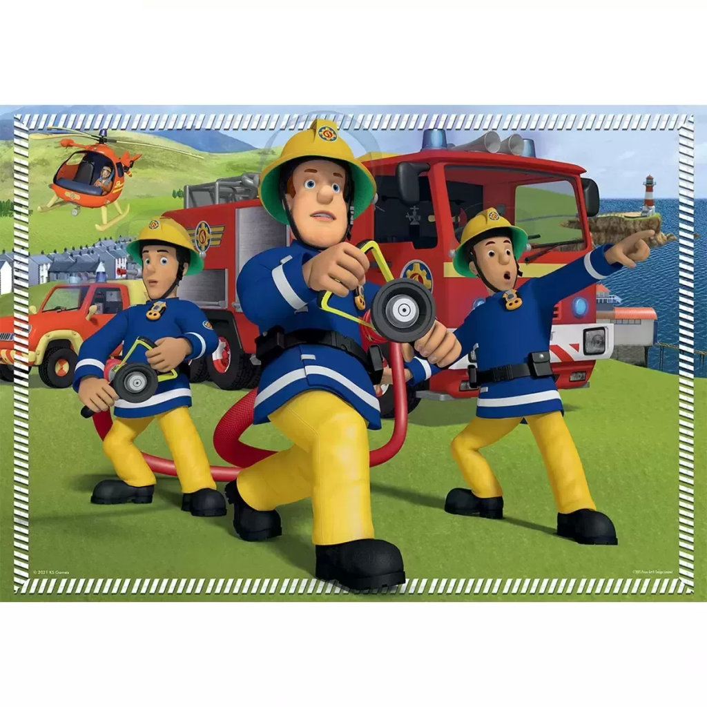 Fireman Sam 100 Parça Puzzle
