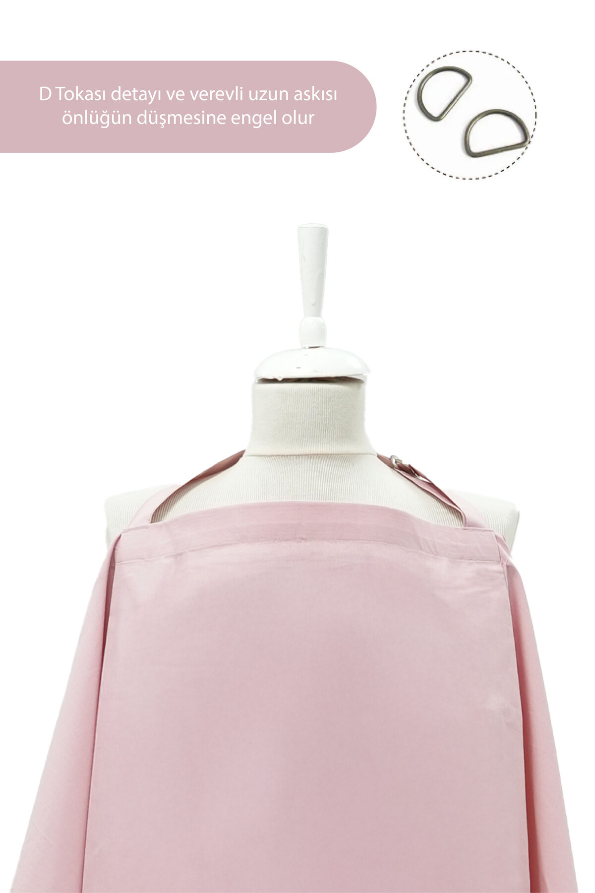 Mordesign Fırfırlı Bebek Emzirme Örtüsü;Puset,Bebek Arabası Örtüsü, Emzirme