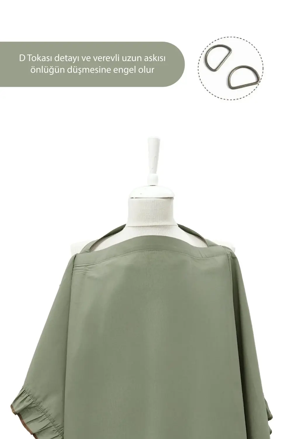 Fırfırlı Bebek Emzirme Örtüsü;puset,bebek Arabası Örtüsü, Emzirme