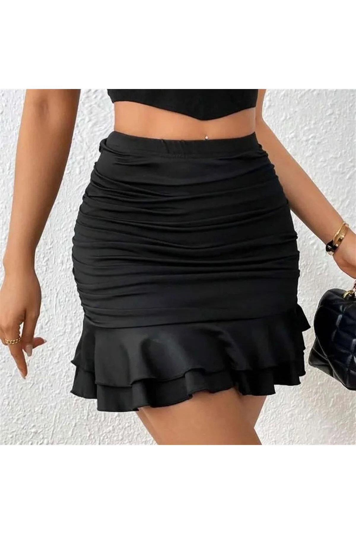 Fırfırlı Mini Etek Fırfırlı Mini Etek