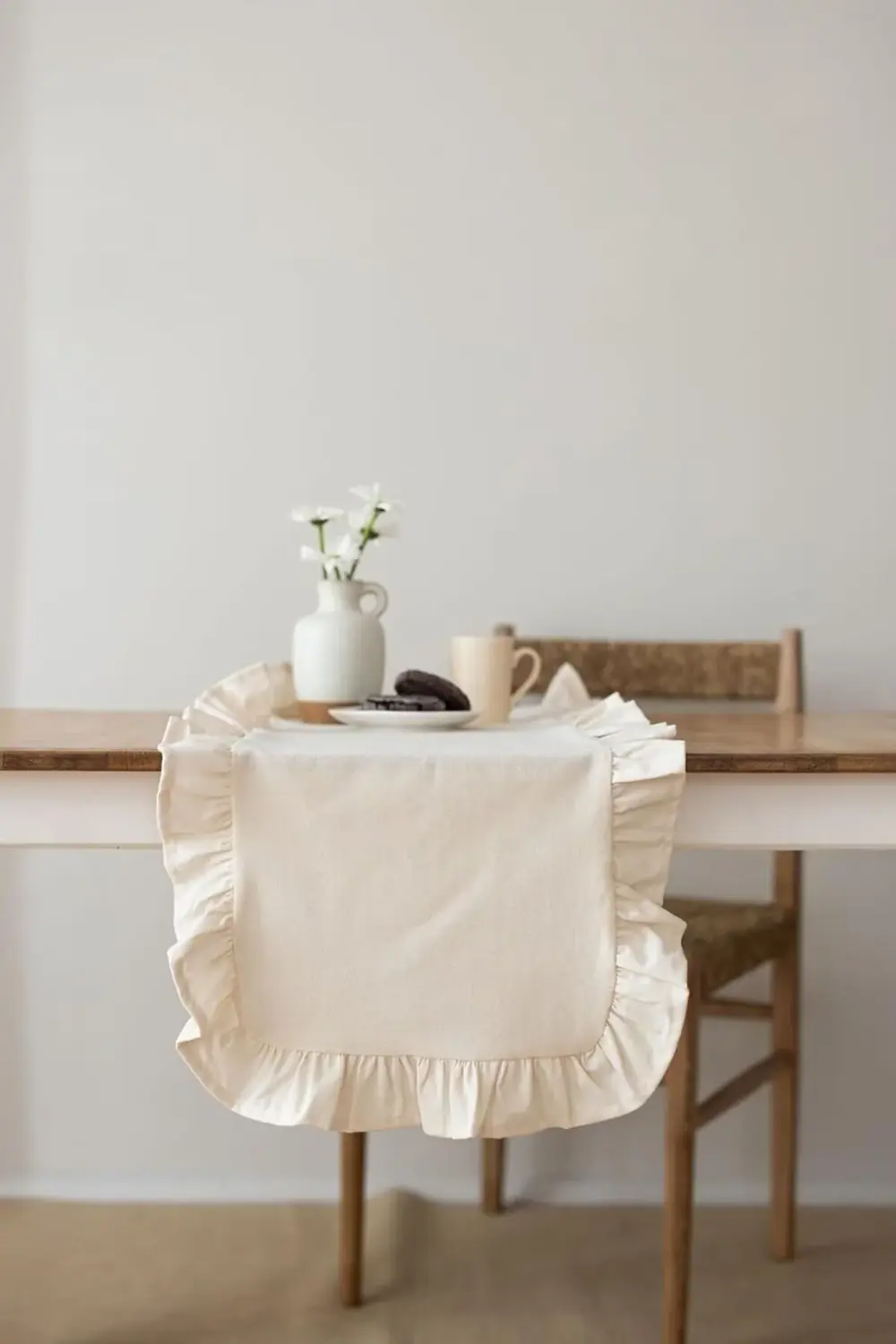 | Fırfırlı Runner 40 X 110 Cm (Bej) 978262