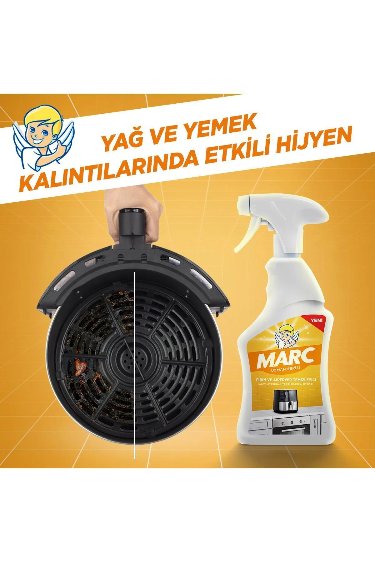 Fırın ve Airfryer Temizleyici Sprey 750ml Fırın ve Airfryer Temizleyici Sprey 750ml - Görsel 5