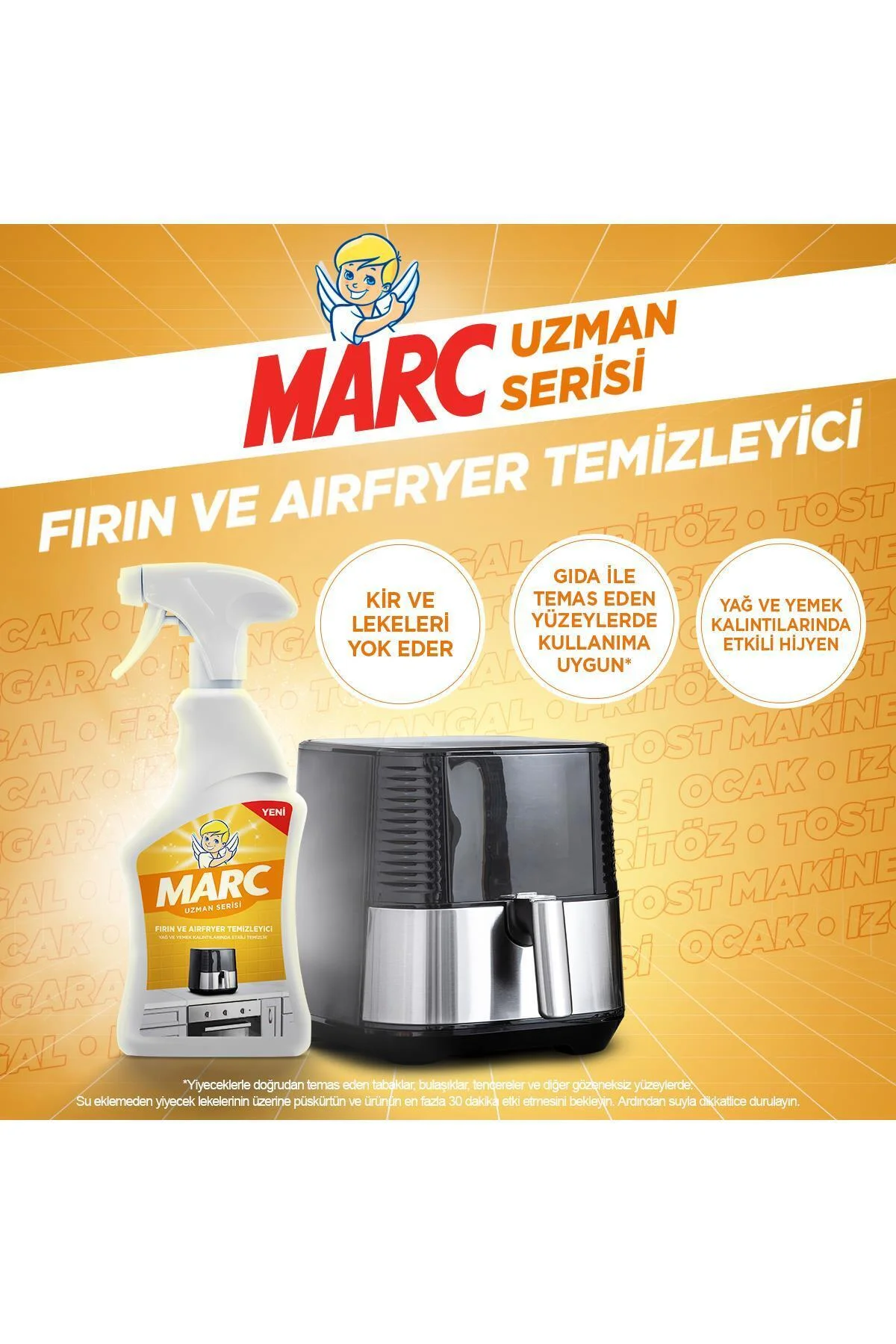 Fırın ve Airfryer Temizleyici Sprey 750ml Fırın ve Airfryer Temizleyici Sprey 750ml - Görsel 3
