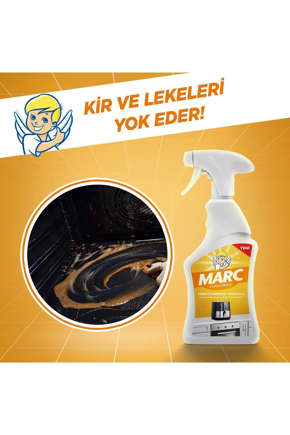 Fırın ve Airfryer Temizleyici Sprey 750ml Fırın ve Airfryer Temizleyici Sprey 750ml - Görsel 6
