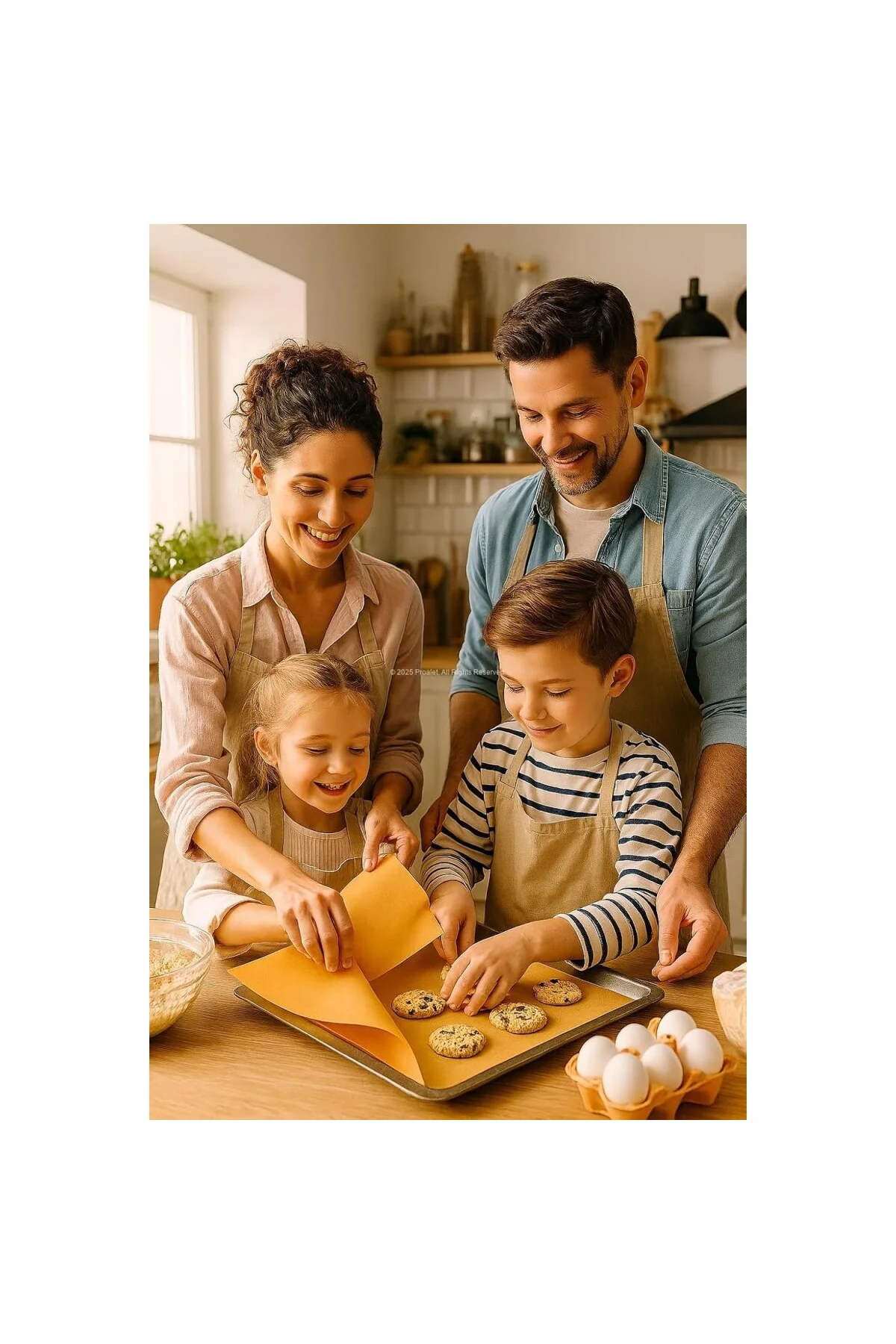 Fırınlanabilir Kendinden Yağlı Pişirme Kağıdı 30x40 cm – Tek Kull
