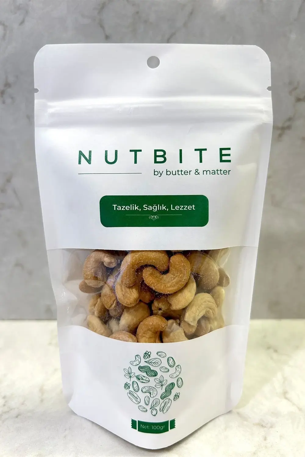 Fırınlanmış Kaju 100gr - Yağsız Kavrulmuş - Taptaze Yeni Mahsül -