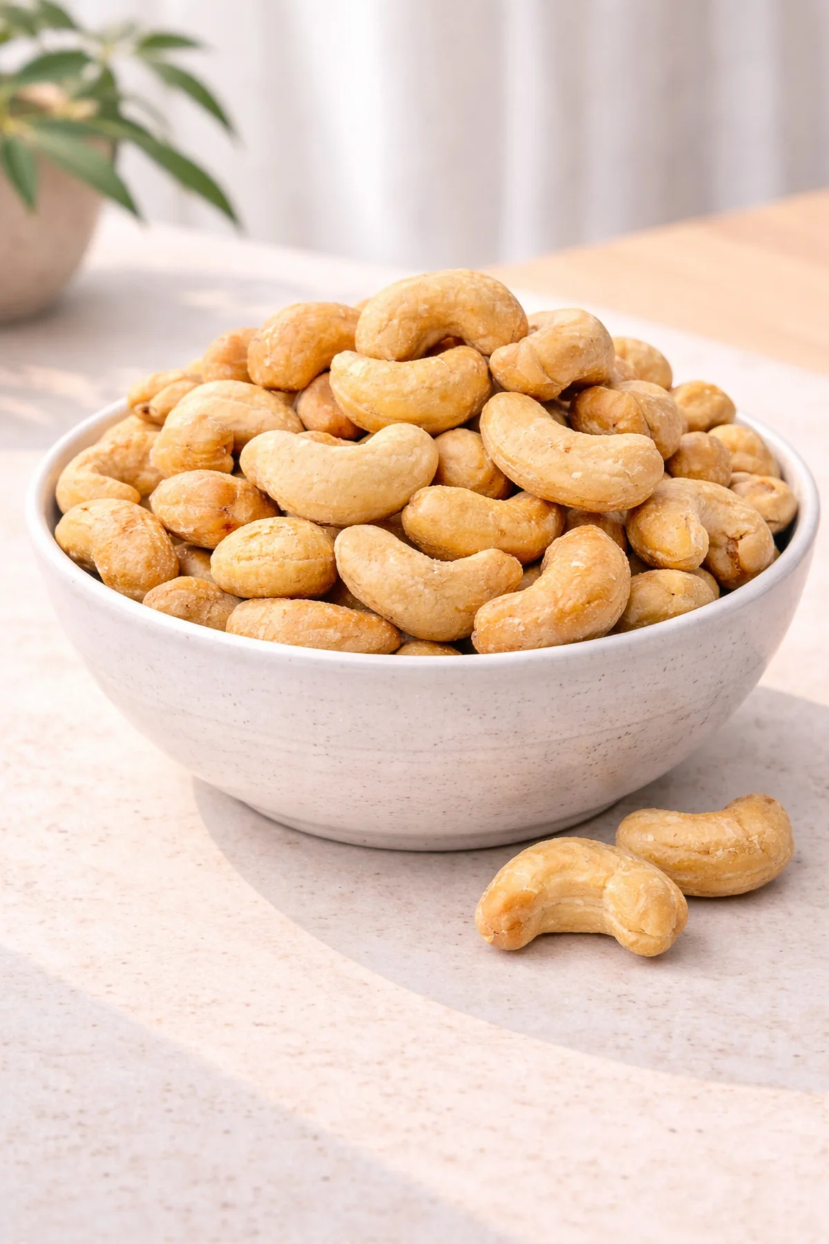 Fırınlanmış Kaju 1kg - Yağsız Kavrulmuş - Taptaze Yeni Mahsül - H