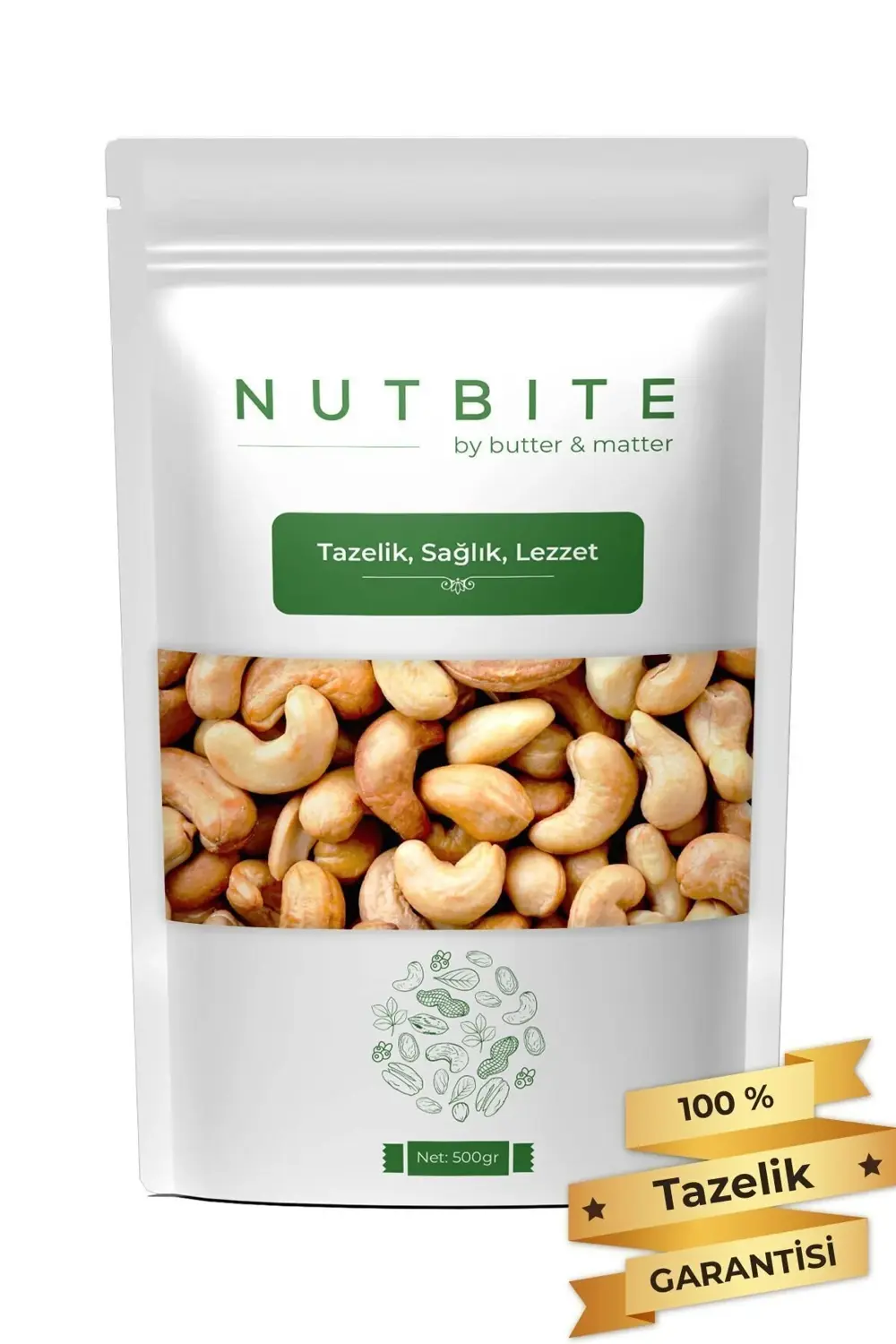 Fırınlanmış Kaju 500gr - Yağsız Kavrulmuş - Taptaze Yeni Mahsül -