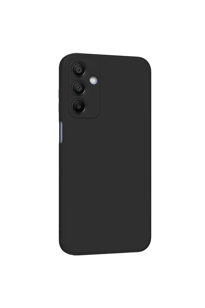 First Serisi Silikon Kılıf - Samsung Galaxy A25 5G ile Uyumlu Siyah Soft Touch Koruma