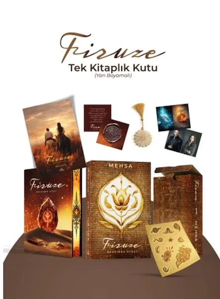 Firuze 1: Kehribar  Ateşi – Tek Kitaplık  Kutu Yan Boyamalı Fiyatı, Yorumları ve Özellikleri