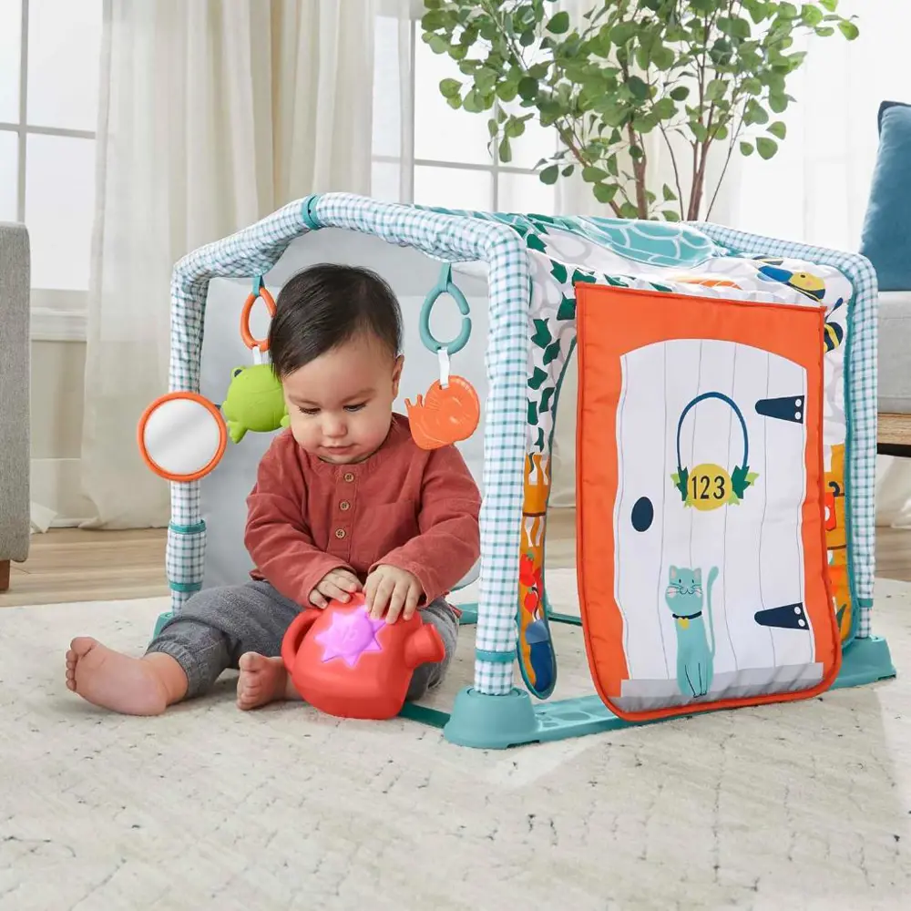 Fisher Price 3'ü 1 Arada Sevimli Kulübe Jimnastik Merkezi HJK45