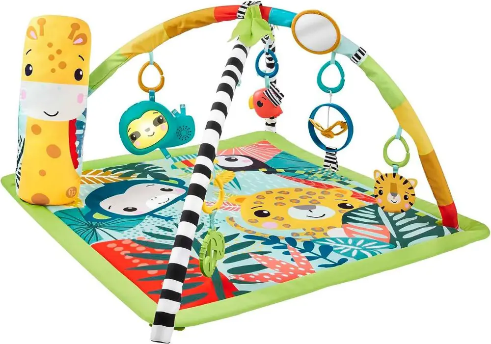 Fisher Price 3'ü 1 arada Yağmur Ormanı Jimnastik Merkezi HJW08